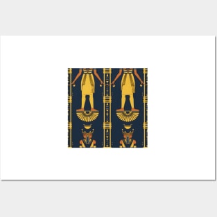 Ancient Egyptian Pattern 2 Posters and Art